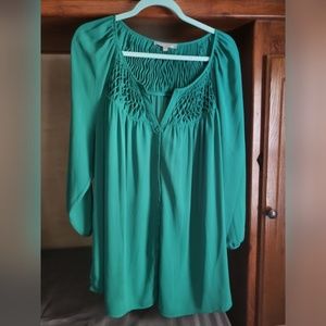 Green New Blouse